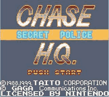 Chase HQ - Secret Police Title Screen